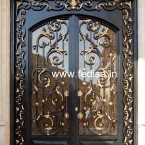 Luxury Villa Front Entrance Gate Grill Design No-7789
