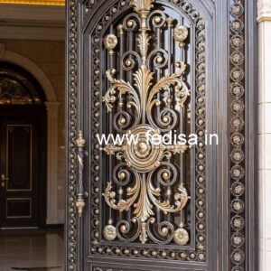 Artistic Elegant Gate Grill Design for Modern Homes No-7791