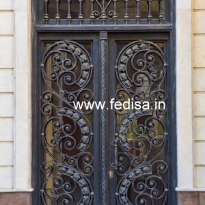 Modern Gate Grill Design Ideas for Luxury Home Entrances No-7801