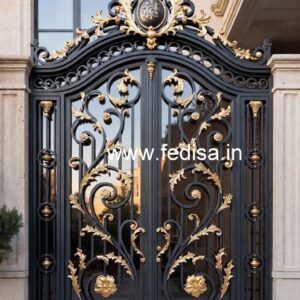 Luxury Iron Gate Grill Design for Villas and Bungalows No-7805