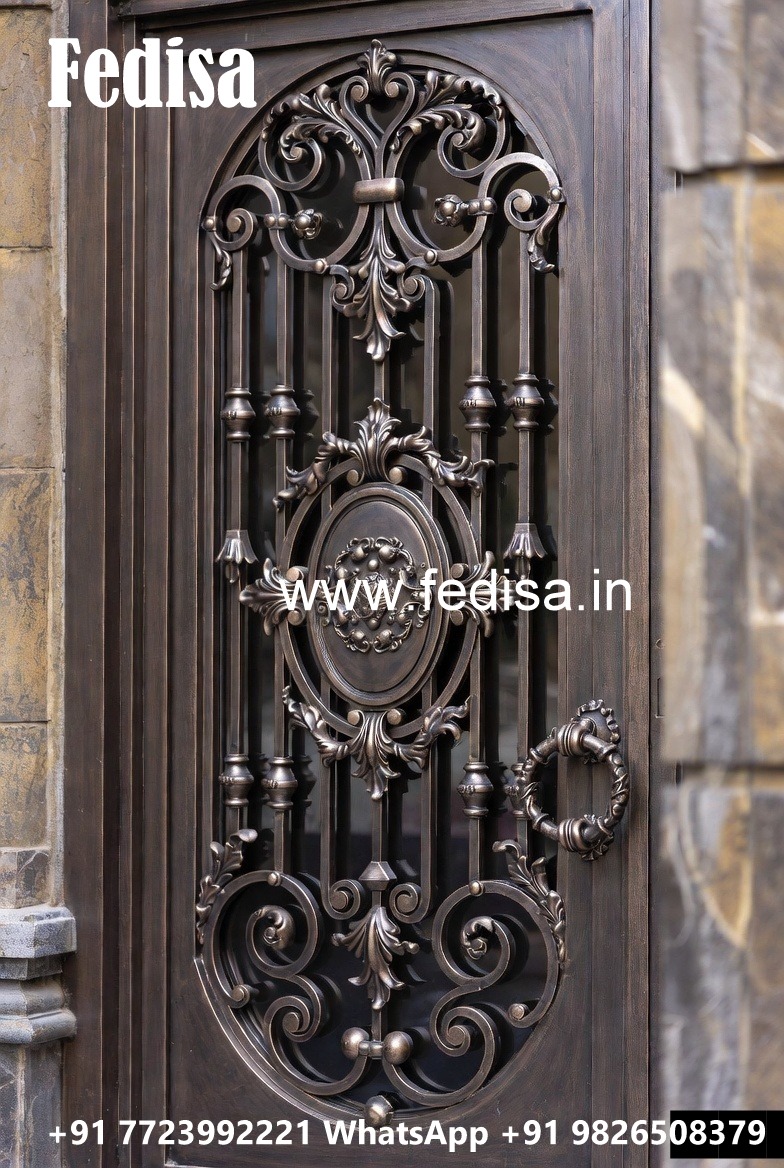 Decorative Gate Grill Design for Home Security and Style No-7806