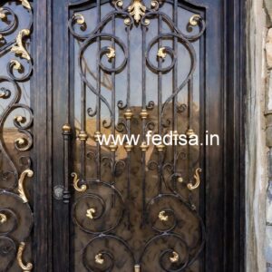 Heavy Duty Gate Grill Design for Secure Homes No-7814