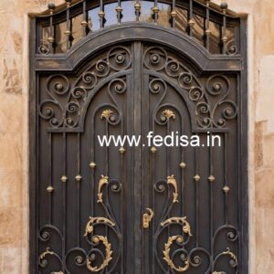 Decorative Steel Gate Grill Design for Luxury Homes No-7823
