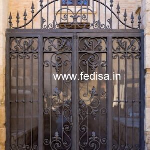 Modern Sliding Gate Grill Design for Home Entrance No-7826