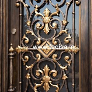 Iron Gate Grill Design with Premium Finish No-7834