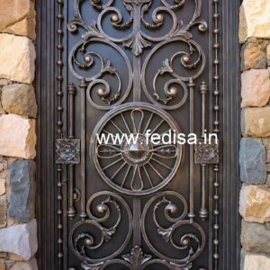 CNC Gate Grill Design for Modern Main Gates No-7835