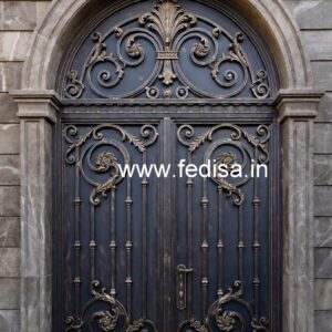 Fancy Front Gate Grill Design for Modern Homes No-7849