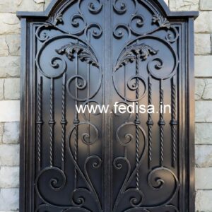Decorative Villa Gate Grill Design for Elegant Exterior No-7867