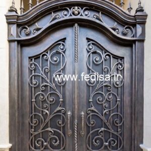 Modern Exterior Gate Grill Design for Villas No-7874
