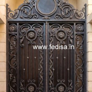 Contemporary Main Gate Grill Design with Luxury Style No-7884