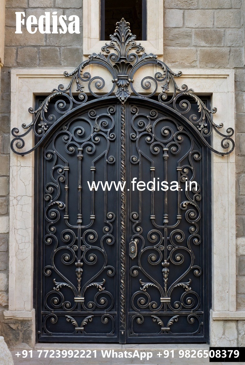 Trendy Villa Gate Grill Design for Exterior Beauty No. 7892