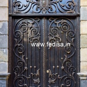 Modern Luxury Gate Grill Design for House Front No-7902