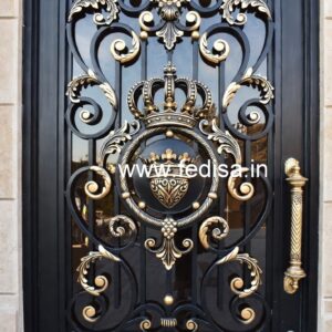 Beautiful Iron Gate Grill Design for Premium Houses No-7929