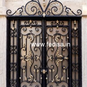 Modern Minimal Gate Grill Design for Elegant Homes No-7959