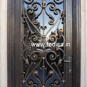 Modern Fancy Gate Grill Design for Elegant Houses No-7969
