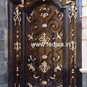 Artistic Main Entrance Grill Gate Design Inspiration No-7993