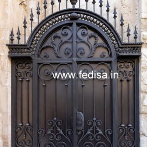 Stylish House Entrance Grill Gate Design Trends No-7998