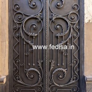 Elegant Villa Exterior Gate Grill Design No-8000