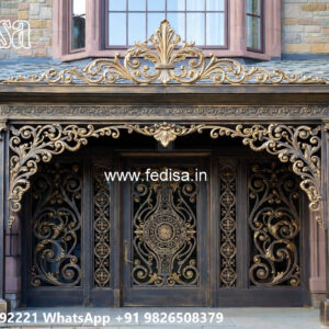 Attractive House Elevation Iron Design for Exterior No-3017