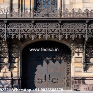 Premium Iron House Front Elevation Design No-3020
