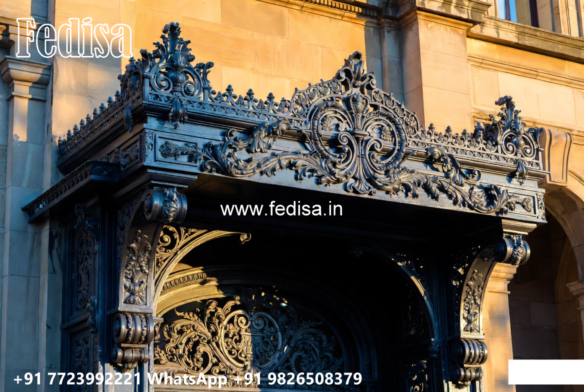 House Elevation Iron Design for Contemporary Homes No-3042