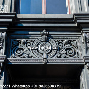 Elegant Iron Screen House Elevation Design No-3044
