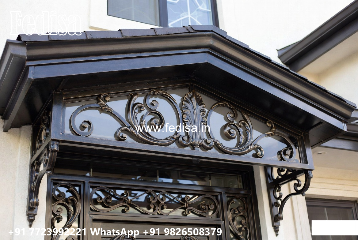 Contemporary House Front Iron Design Ideas No-3050