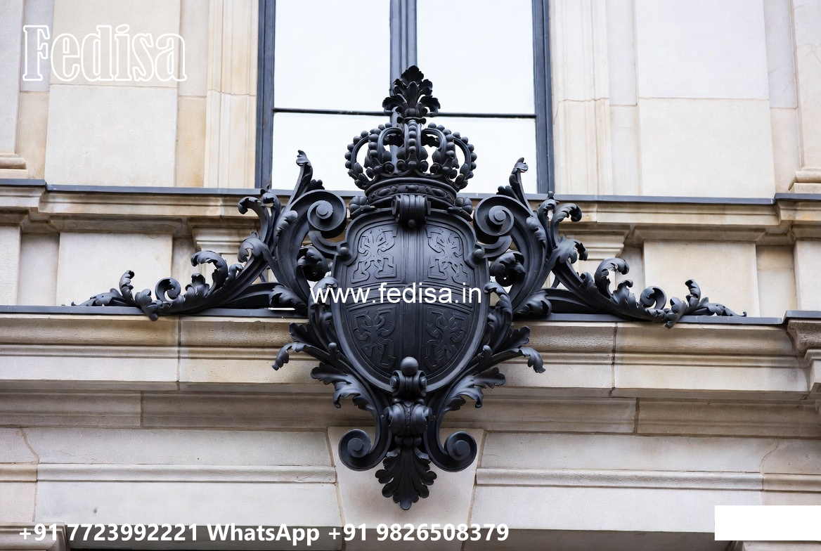House Elevation Iron Design with Contemporary Architecture No-3058