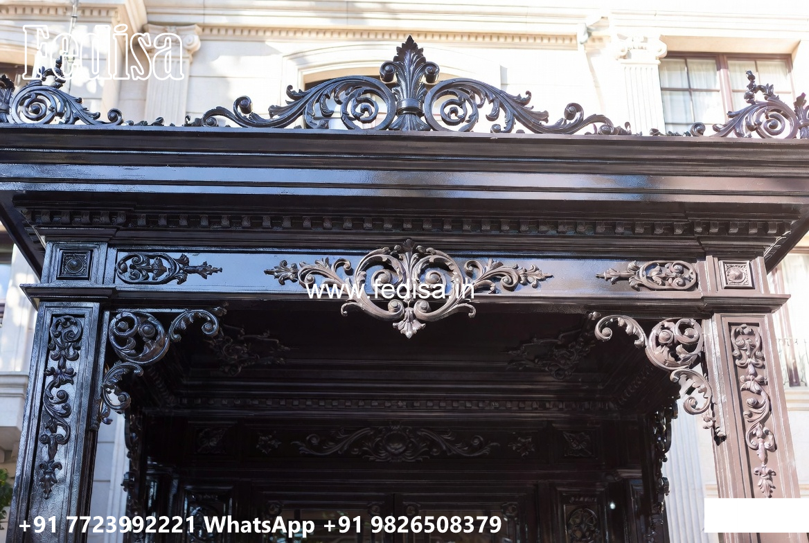 Contemporary House Elevation Iron Decor Concepts No-3067