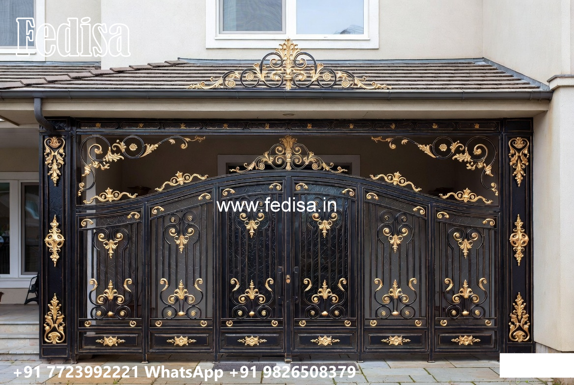 Premium Modern Iron House Elevation Concepts No-3134