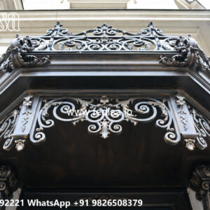 Premium House Elevation Iron Artistic Design No-3154