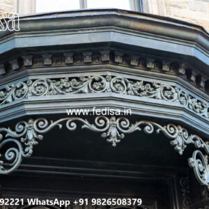Modern Exterior House Iron Elevation Concepts No-3167