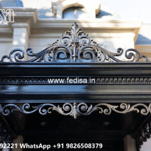 Luxury House Elevation Iron Structural Design No-3168