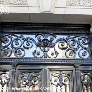 Elegant Modern Iron Exterior House Design No-3171