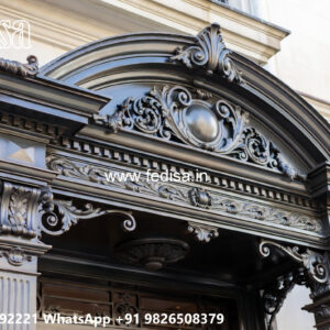 Stylish House Elevation Iron Feature Panels No-3173