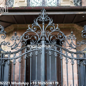 Decorative Iron Feature Wall House Design No-3184