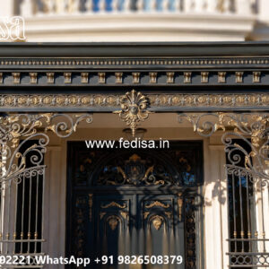 Elegant House Exterior Iron Structural Ideas No-3186