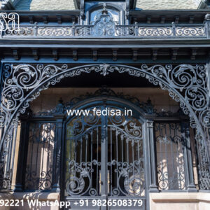 House Elevation Iron Design Ideas for Modern Luxury Homes No-3200
