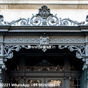 Modern House Elevation Iron Design with Decorative Panels No-3201