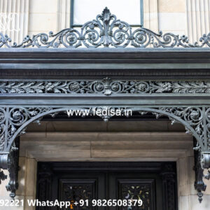 Attractive Exterior Iron Design for House Elevation No-3210