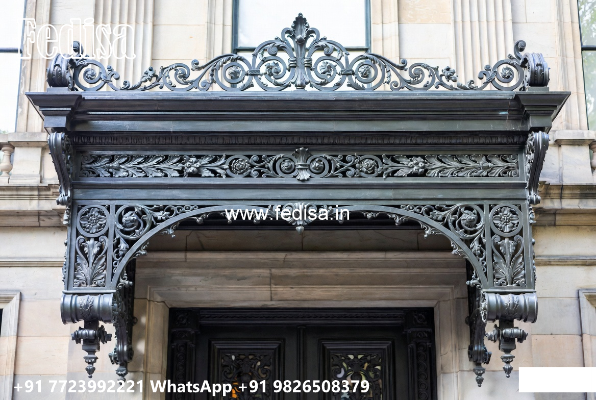 Attractive Exterior Iron Design for House Elevation No-3210