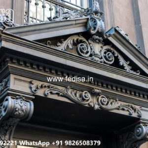 Stylish House Front Iron Decorative Ideas No-3257