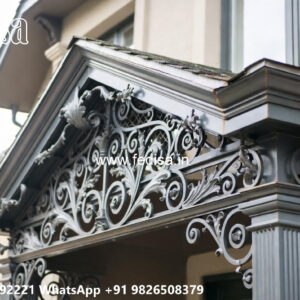 Elegant Iron House Elevation Wall Concepts No-3258