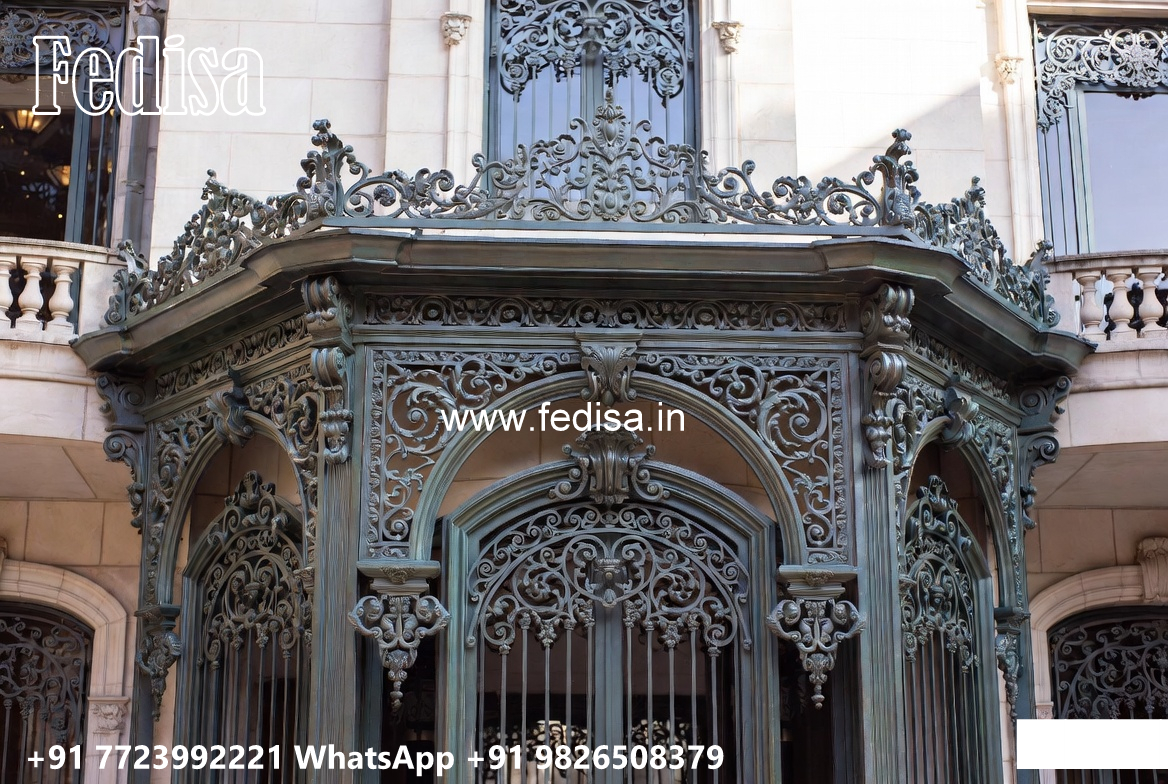 House Elevation Iron Design with Luxury Outdoor Finish No-3269