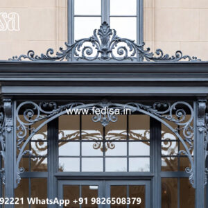 Elegant House Exterior Iron Panel Ideas No-3271
