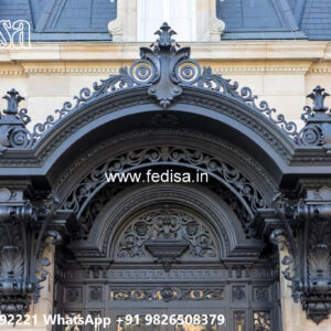 House Elevation Iron Design with Artistic Structural Style No-3272