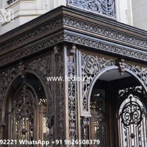 Luxury House Elevation Iron Decorative Roofing No-3277