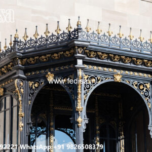 Luxury Decorative Iron House Front Concepts No-3299