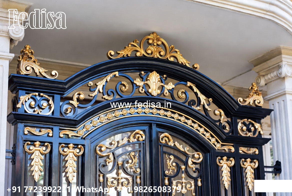 Luxury House Elevation Iron Decorative Panels No-3317