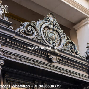 House Elevation Iron Design with Stylish Front Elegance No-3321